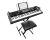 Alesis Expertise 61-Key Moveable Keyboard w/ Constructed-In Audio system