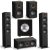 Jamo Audio system: Pair S 809 + S 83 Middle + Pair S 801 Bookshelves + J 10 Sub