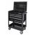 33″W 4-Drawer Husky Mechanics Instrument Utility Cart (Gloss Black)