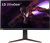 32” LG Ultragear 32GP850 2560 x 1440 QHD 165Hz IPS FreeSync Gaming Monitor