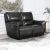 Costco Wayton Energy Leather-based Reclining Loveseat $799 YMMV