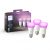 Philips Hue White and Colour Ambiance A19 E26 LED Sensible Bulb, Bluetooth & Zigbee Suitable (Hue Hub Non-obligatory) – 3 pack $80.99 at Amazon