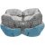 2-Count Vibrant Life 19″ Round Cuddlier Pet Bed (Snowflake & Winter Blue) $12.76 ($6.38 Each) + FS w/ Walmart+ or FS on $35+
