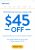 Walmart+ members – Enjoy $15 off your subsequent three orders of $50+ (YMMV)