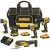 DEWALT 5-Tool 20-Volt Max Brushless Power Tool Combo Kit with Soft Case (2-Batteries and charger Included), $269, Free delivery, Lowe’s
