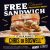 Free Classic Primanti Bros. sandwich for anybody title with the title Chris or Boswell