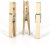 50-Pack Clorox Wood Clothespins with the use of Spring. $2 @ Amazon & Target