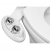 Luxe Bidet W85 Contemporary Water Dual-Nozzle Bidet Attachment $20 or much less Walmart