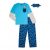2-Piece Social Edition Boys’ Long Sleep Top and Pant Pajama Sleep Set w/ Matching Eye Mask $3.90 + Free Shipping w/ Walmart+ or $35+