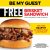 Dickey’s Barbeque Pit: Free Brisket Sandwich w/ Drink Purchase $3 (Legitimate 1/29/22 through 1/31/22)