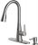 Select Lowe’s Stores: allen + roth Tolland Single Hole Sensor Kitchen Faucet