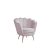 JQW Furniture Tulip Accent Chair (blush, grey) $125.10 or much less w/ SD Cashback + Parcel Shipping from Warehouse for $15