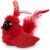 OurPets Play-N-Squeak Real Birds Fly Over Interactive Cat Toy