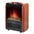 Comfort Zone 1200W Ceramic Portable Electric Fireplace Heater