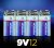 12-Count 9V ACDelco Alkaline Batteries
