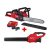 Milwaukee M18 FUEL 18V Cordless 16″ Chainsaw & Blower Tool Kit