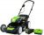 Greenworks Pro 21″ 80V Push Lawn Mower w/ 4Ah Battery + Charger