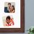 Walgreens Photo: Custom Wood Photo Magnet Set (Two 3″ x 3″ Magnets)