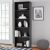 Mainstays 71″ 5-Shelf Bookcase with Adjustable Shelves, True Black Oak for $29.88