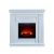 Bold Flame 38″ Electric Wall/Corner Fireplace (White or Cherry)