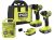Ryobi ONE+ HP 18V Brushless Drill + Impact Driver Kit w/ 2x Batteries/Charger