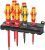 Wera – 5347777001 Kraftform Plus 160i/168i/6 Insulated Professional Screwdriver Set, 6-Piece $27.95