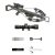 Killer Instinct Lethal 405 Crossbow Bow Archery Pro Package w/ 3 Bolts