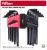 26-Piece Hyper Tough Heavy-Duty Ball End Hex Key Set