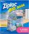3-Count 20-Gallon Ziploc Clothes & Blanket Storage Big Bags (Jumbo)