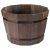 20″ Diameter Dark Flame Barrel Planter