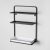 Wall Storage with Shelves by Hearth & Hand with Magnolia (Black)