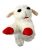 Multipet 10″ Lambchop Plush Squeaker Dog Toy