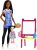 Barbie Art Teacher Playset (Blonde or Brunette Doll) w/ Toddler Doll $7.25 + Free Ship w/Prime