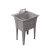 Freestanding Utility Tub with Drain with Faucet $65.17