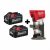 Milwaukee M18 Fuel Cordless Compact Router w/ 2x 6.0Ah M18 Red Lithium Battery