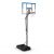48″ Spalding Polycarbonate RapidLock Twist Portable Basketball Hoop