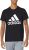 Adidas Males’s Badge of Sport Tee, Black/White, Medium $12 $11.97