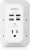 Addtam 1800J 5 Outlet Surge Protector w/ 3 USB-A & 1 USB-C Ports