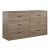 Mainstays Classic 6-Drawer Dresser (rustic oak) $90 + Free Shipping