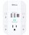 Mifaso 5-Outlet + 3 USB Wall Surge Protector Outlet Extender