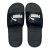 Puma Men’s or Women’s Cool Cat V Slide Adjustable Top Sandals (Black/White)