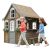 KidKraft Forestview II Picket Outside Playhouse with Ringing Doorbell, Bench and Kitchen – $224.99