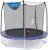 8′ Skywalker Trampolines Jump N’ Dunk Trampoline w/ Enclosure Net (Blue)
