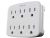 Woods 6-Outlet Wall Tap Adapter