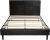 Amazon Basics Faux Leather Upholstered Platform Bed Frame w/ Wood Slats (Queen)