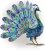 23″ Tall Alpine Corporation Outdoor Metallic Peacock Statue $57.50 + Free Shipping