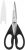 KitchenAssist All Purpose Utility Kitchen Shears w/ Protective Sheath (Black)