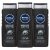 3-Pack 16.9-Oz Nivea Men Body Wash: Sensitive $6.85, Rock Salts