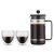 Bodum: Bistro Set – 8 Cup French Press espresso maker w/ 2 pcs Pavina Outdoor 8 oz. Glass Cups $17.99 & MORE