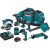 Makita 18-Volt LXT Lithium-Ion 8-Piece Kit Drill/ Impact Drvr/ Circ Saw/ Recip Saw/ Sander/ Impact Wrench/ Blower/ Light 3. 0Ah XT801X1 $399